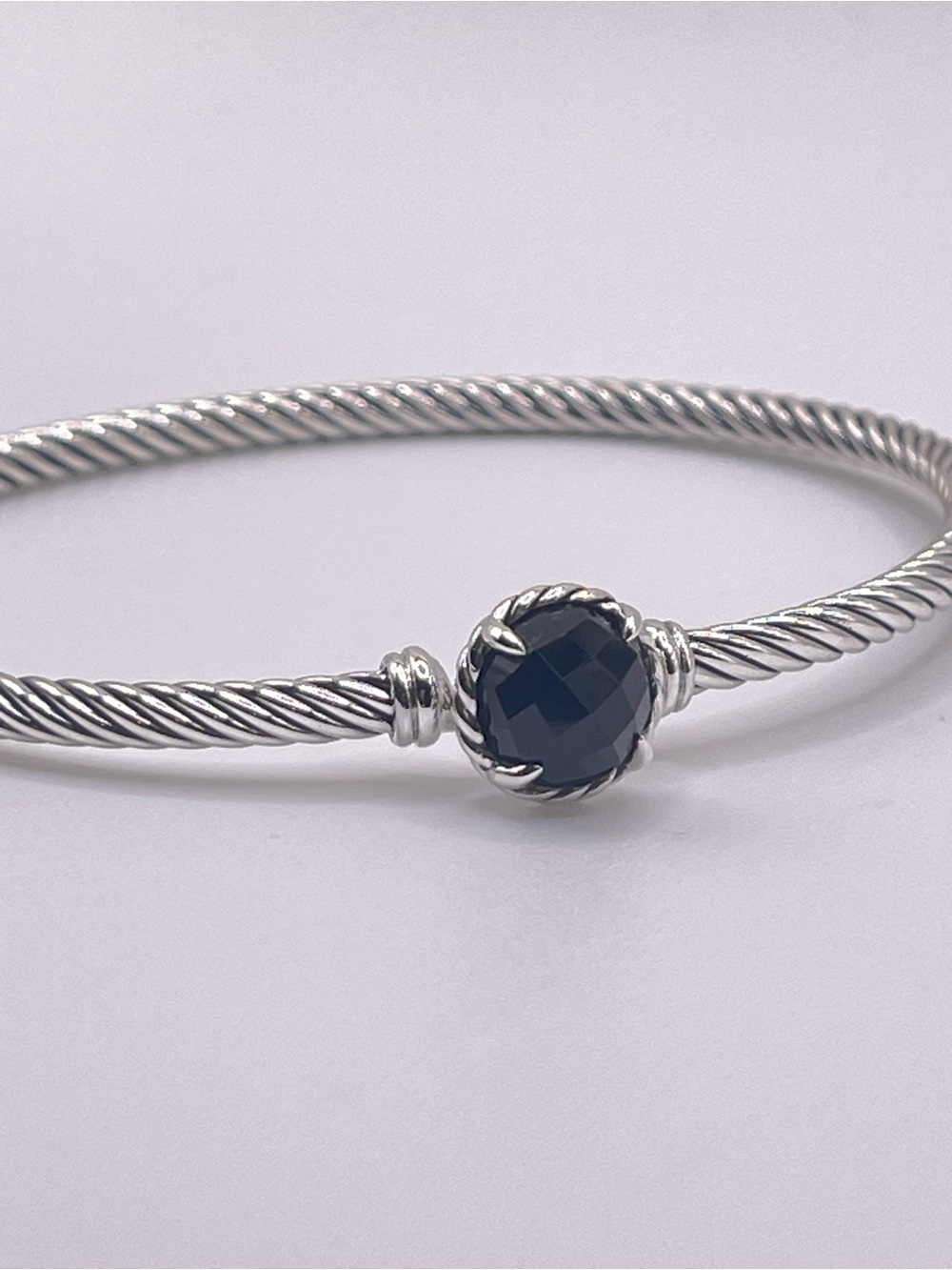 David Yurman Chatelaine Bracelet with Black Onyx - Picture 3 of 15